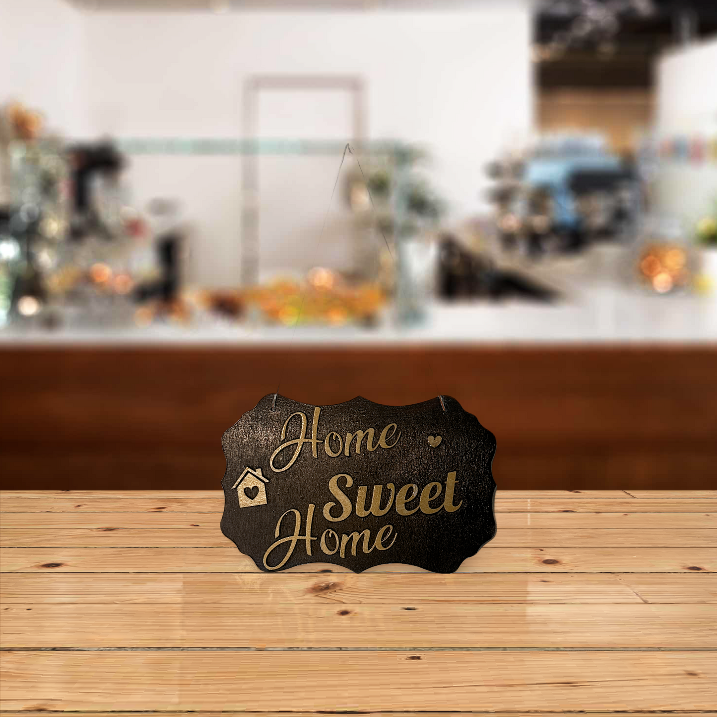 Small home sweet home sign